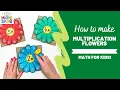 How To Make Multiplication Flowers EASY Craft Times Tables Hack