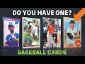 100 Most Collected Baseball Cards ALL-TIME Some Super Valuable
