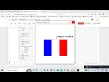 flag of France Python turtle library Python for beginners