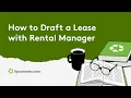 How to Draft a Lease with Apartments com Rental Manager