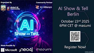 AI Show & Tell Berlin 2025 – AI Agents, Startups & Developers