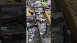 مسدسات حديد صجم بلاستك 