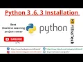 Python 3 6 3 Installation - Mifratech