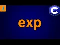 C exp
