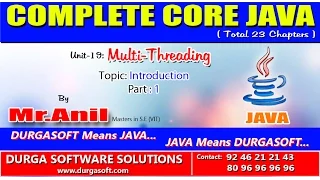 Core Java-Multi-Threading-Introduction-Part 1