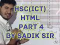 HTML part 4 Attribute By Sadik Sir
