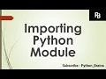Python Series Session 25 Python Modules How to import Python Modules Class 11 Class 12 CBSE CS