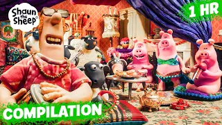 BOLLYWOOD VIBES WITH THE FARMER 🕉️🕺👳 | Shaun the Sheep & Friends