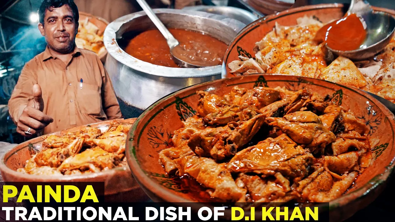 Peshawar, Food Street of Hayatabad   Painda, Traditional Food of  D.I. Khan And Bannu   Pakistan