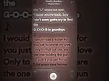 Download Lagu Good In Goodbye - Madison Beer #lyrics #spotify #fyp #tiktoksong #trending #madisonbeer #subscribe ♡