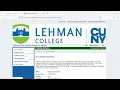 Search and Enroll in Lehman Courses