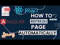 How to Automatically Page News Application Live Feeding