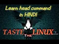 LINUX Commands Basic Linux Commands Linux Tutorials for Beginners - head command TASTETHELINUX
