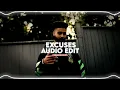 excuses - AP Dhillon, gurinder gill - intense『edit audio』