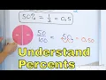 What is a Percent - Understanding Percentage Solve Percent Problems