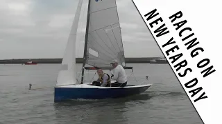 FIRST SAIL OF THE YEAR. The Wilsonans SC New Years Day race