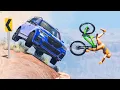 Download Lagu Cliff Drops Car Crashes 😂 #27 - BeamNG Drive | CRASHdriven