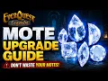 EverQuest Legends Guide to Motes Upgrading Spells Items - Don t Waste Your Important Resources