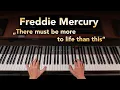 Lagu Freddie Mercury - There must be more to life than this (Piano Cover - Martin Lohmann)
