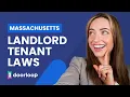 Massachusetts Landlord Tenant Laws and Rights for 2023