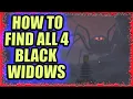 How To Find all 4 Black Widow Spiders In Grounded All Black Widow Locations in Grounded Update