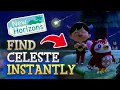 How To Find Celeste INSTANTLY in Animal Crossing New Horizons ACNH Tips Tricks