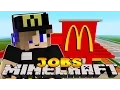 Minecraft Jobs-Little Carly Adventures-WORKING IN MCDONALDS Kelly