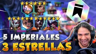 ????️ 5 IMPERIALES con TODOS 3 ESTRELLAS ⭐⭐⭐ | Composición META TFT | Teamfight Tactics LOL Español