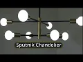 How To Install 8 Globe Amazon Sputnik Chandelier