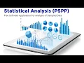 Statistical Analysis PSPP Free Software Application For Analysis of Sampled Data