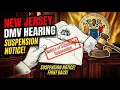 New Jersey DMV Hearing Explained How to Fight a License Suspension NJ Attorney Guide