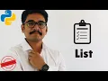 Python Skill Series LIST data structure Google Colab