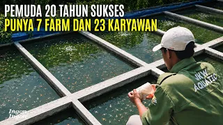 Pemuda Usia 20 Tahun Masih Kuliah Hasilkan 100 Juta Perbulan Dari Ikan Molly