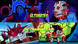 all ultimate transformations by albedo in ben 10 omniverse ultimate albedo ultimatrix hd 