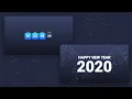 New Year Countdown 2020 HTML CSS JavaScript