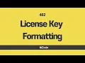 leetcode - 482 License Key Formatting