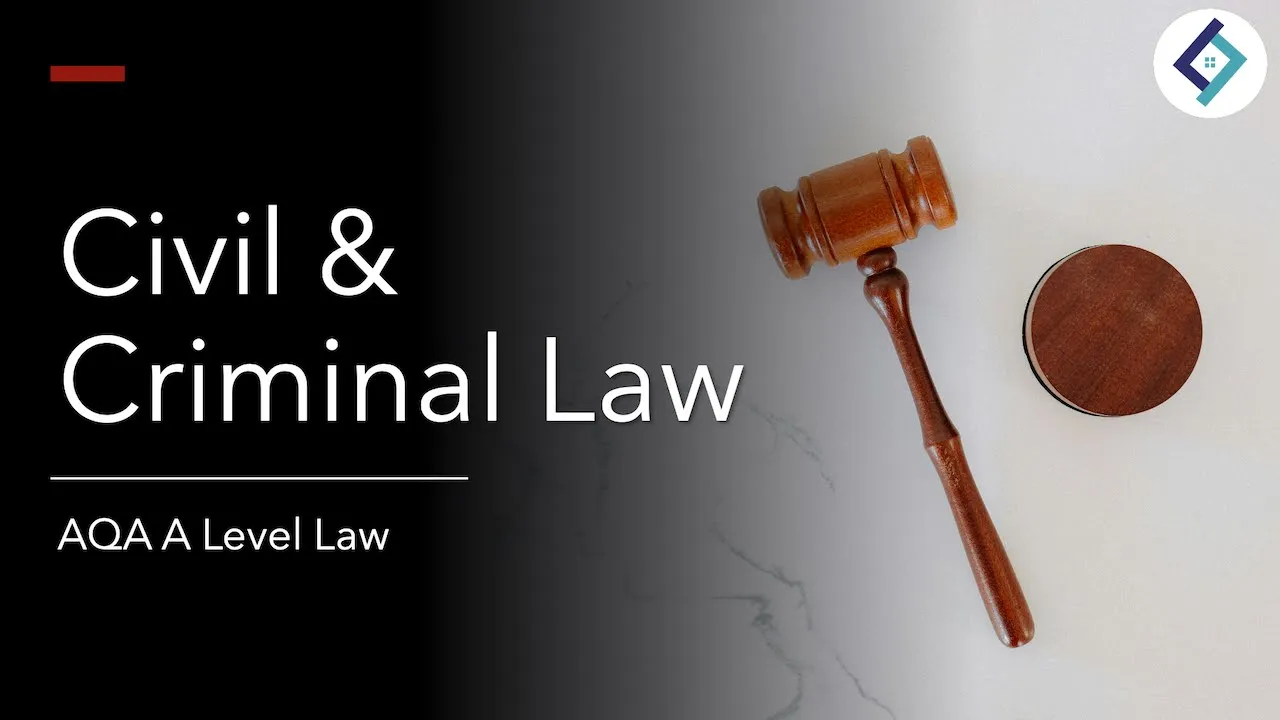 Civil and Criminal Law | AQA A Level Law