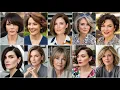 Short Bob Haircuts for Women Over 50 - Short Layered Bob for Older Ladies