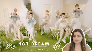 I love this song | '너를 위한 단어 (It’s Yours)' Live Clip | NCT DREAM 엔시티 드림 | Reaction