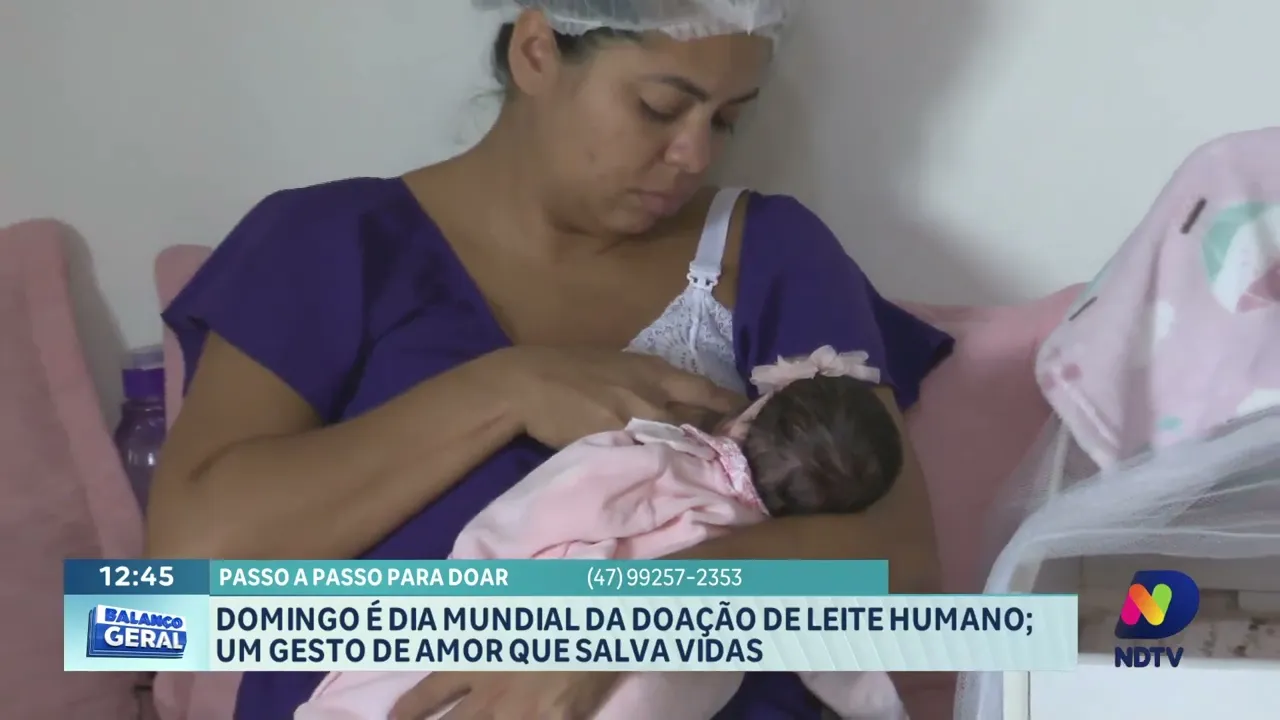 Dia Mundial da Doação de Leite Humano: um gesto de amor e vida