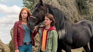 بنت بتمتلك حصان من فصيلة نادره بتقدر تتواصل معاه وتقرأ أفكاره ملخص فيلم Windstorm The Great 