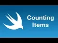 Counting items in Swift with count where