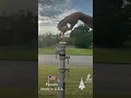 Flagpole Christmas tree star and light adapter installation