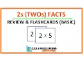 2s Facts Multiplication Review and Flashcards