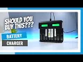 EBL LCD Universal Charger Best Battery Charger 2021 REVIEW UNBOXING SETUP TESTING