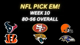 NFL Week 10 Picks ESPN Pick Em