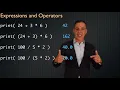Variables data types expressions operators expressions