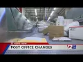Slower mail fewer office hours part of Postal Service plans