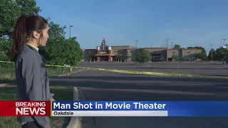 1 hurt after shooting inside Oakdale movie theater
