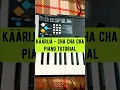 Lagu Käärijä - Cha Cha Cha Piano Tutorial